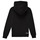 Vêtements Fille Sweats Calvin Klein Jeans INSTITUTIONAL SILVER LOGO HOODIE Noir