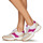 Chaussures Femme Baskets basses Fericelli LAGATE Blanc / fushia