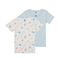 Vêtements Fille T-shirts manches courtes Petit Bateau MAILYS Multicolore