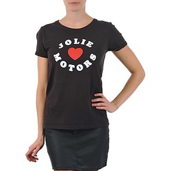 Vêtements Femme T-shirts manches courtes Kulte LOUISA JOLIEMOTOR 101954 NOIR Noir