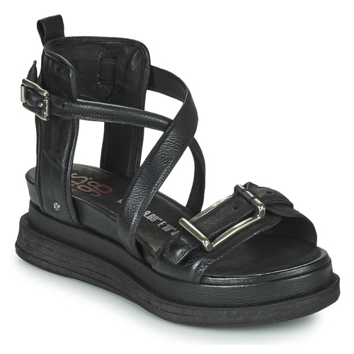 Chaussures Femme Sandales et Nu-pieds Airstep / A.S.98 LAGOS BUCKLE Noir