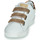 Chaussures Fille Baskets basses Semerdjian GARBIS Blanc / Doré
