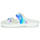 Chaussures Femme Mules Crocs CLASSIC CROCS SOLARIZED SANDAL Blanc / Bleu
