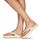 Chaussures Femme Tongs Crocs CLASSIC PLATFORM FLIP W Beige