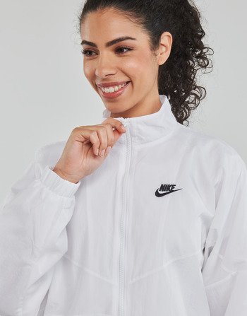 Nike ESSNTL WR WVN JKT Blanc