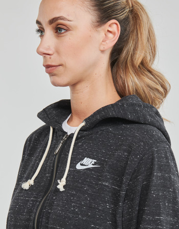 Nike Full-Zip Hoodie BLACK/WHITE