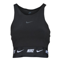 Vêtements Femme Débardeurs / T-shirts sans manche Nike CROP TAPE TOP Noir