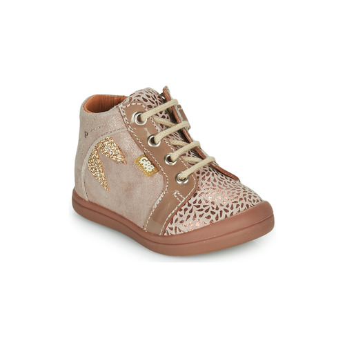 Chaussures Fille Baskets montantes GBB CHOUGA Beige