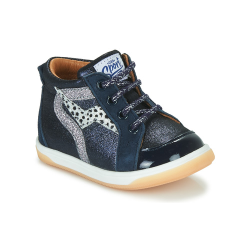 Chaussures Fille Baskets montantes GBB FOUDRE Marine