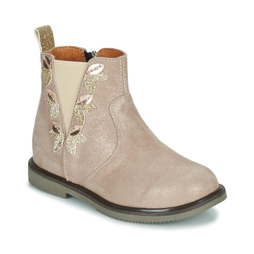 Chaussures Fille Boots GBB CASSY Beige