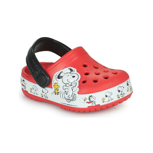 Chaussures Enfant Sabots Crocs FUNLAB SNOOPY WOODSTOCK CLOG T Rouge / Snoopy
