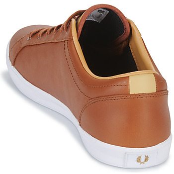 Fred Perry BASELINE LEATHER Marron