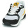 Chaussures Homme Baskets basses Le Coq Sportif LCS R500 SPORT Blanc / Noir / Jaune