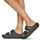Chaussures Mules Crocs CLASSIC COZZY SANDAL Noir