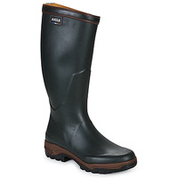 Chaussures Bottes de pluie Aigle PARCOURS 2 Noir / Marron