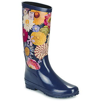 Chaussures Femme Bottes de pluie Aigle ELIOSA PT Marine / Multicolore