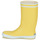 Chaussures Enfant Bottes de pluie Aigle LOLLY POP 2 Jaune / Blanc