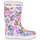 Chaussures Fille Bottes de pluie Aigle LOLLY POP PLAY2 Rose / Multicolore