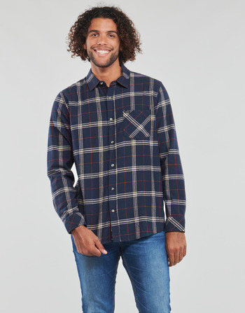 Vêtements Homme Chemises manches longues Rip Curl CHECKED IN FLANNEL Marine
