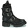 Chaussures Femme Boots Airstep / A.S.98 HELL BUCKLE Noir