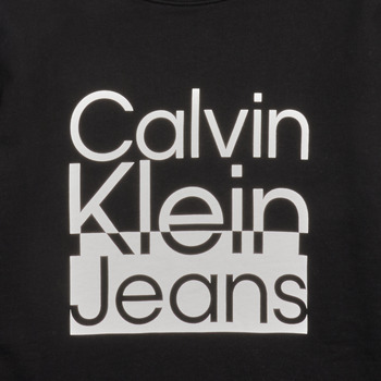 Calvin Klein Jeans BOX LOGO SWEATSHIRT Noir