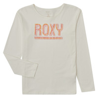 Vêtements Fille T-shirts manches longues Roxy THE ONE A Blanc