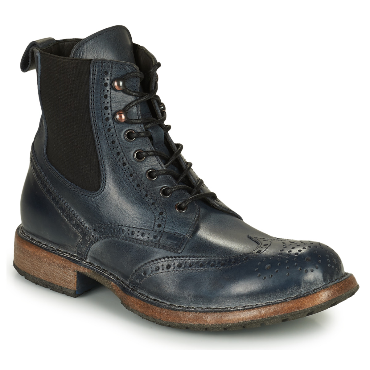 Chaussures Homme Boots Moma MALE Marine