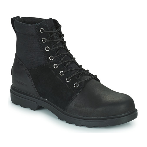 Chaussures Homme Boots Sorel CARSON SIX WP Noir