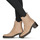 Chaussures Femme Boots Tommy Hilfiger Outdoor Chelsea Mid Heel Boot Beige