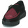 Chaussures Derbies TUK VLK D RING CREEPER SNEAKER Noir / Bordeaux