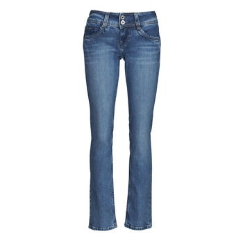 Vêtements Femme Jeans droit Pepe jeans GEN Bleu VS3