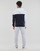 Vêtements Homme Vestes de survêtement Le Coq Sportif SAISON 2 FZ N1 Marine / Blanc