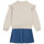 Vêtements Fille Robes courtes Billieblush U12757-N78 Blanc / Bleu