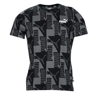 Vêtements Homme T-shirts manches courtes Puma PUMA POWER AOP Noir