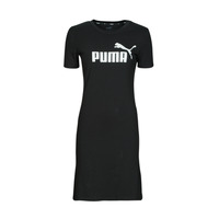 Vêtements Femme Robes courtes Puma ESS SLIM TEE DRESS Noir