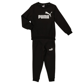 Vêtements Garçon Ensembles de survêtement Puma SWEAT SUIT Noir