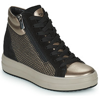 Chaussures Femme Baskets montantes IgI&CO DONNA SHIRLEY Bronze / Noir