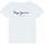 Vêtements Garçon T-shirts manches courtes Pepe jeans ART Blanc