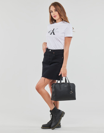 Calvin Klein Jeans CORE MONOGRAM REGULAR TEE Blanc