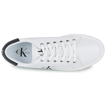 Calvin Klein Jeans CLASSIC CUPSOLE LACEUP LOW LTH Blanc