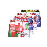 Sous-vêtements Homme Boxers Freegun PRENIUM X4 Multicolore