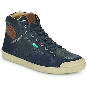 Chaussures Homme Baskets montantes Kickers TRIAL HIGH Marine