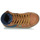 Chaussures Garçon Baskets montantes Kickers LOWELL Camel / Bleu