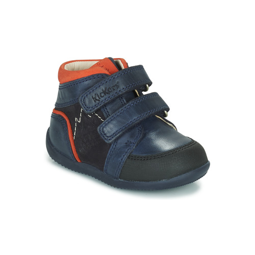 Chaussures Garçon Boots Kickers BIKRO MOUNTAIN Bleu