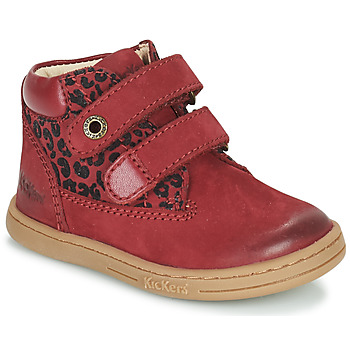Chaussures Fille Boots Kickers TACKEASY Bordeaux / Léopard