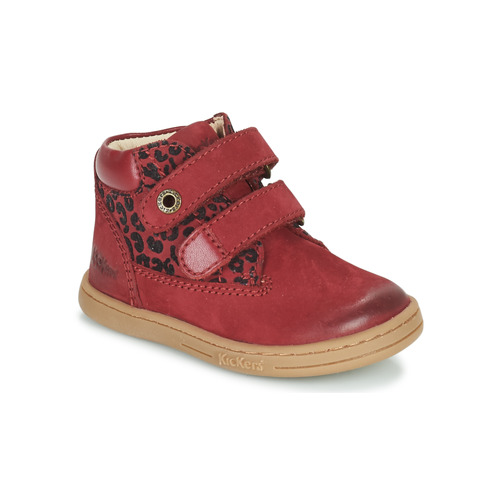 Chaussures Fille Boots Kickers TACKEASY Bordeaux / Léopard