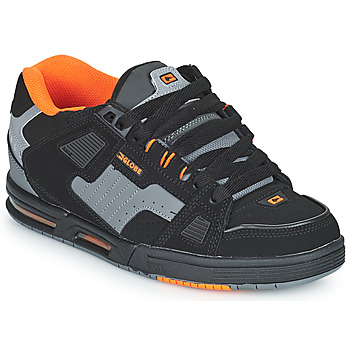 Chaussures Homme Chaussures de Skate Globe SABRE Noir /Gris / Orange