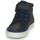 Chaussures Garçon Baskets montantes Geox J GISLI BOY Noir / Bleu