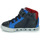 Chaussures Garçon Baskets montantes Geox B KILWI BOY C Bleu / Rouge