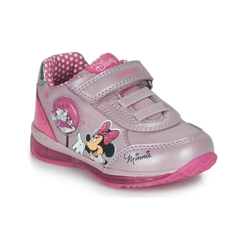Chaussures Fille Baskets basses Geox B TODO GIRL A Rose